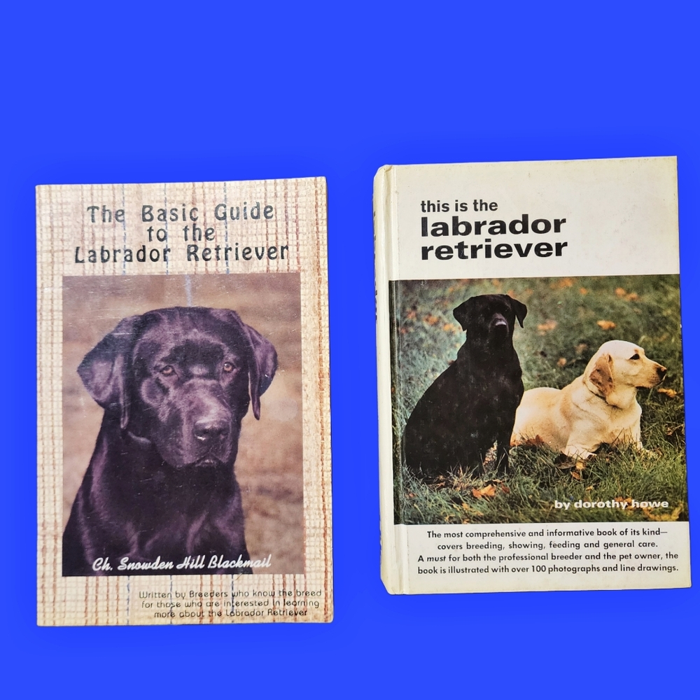 Two Labrador Retriever books